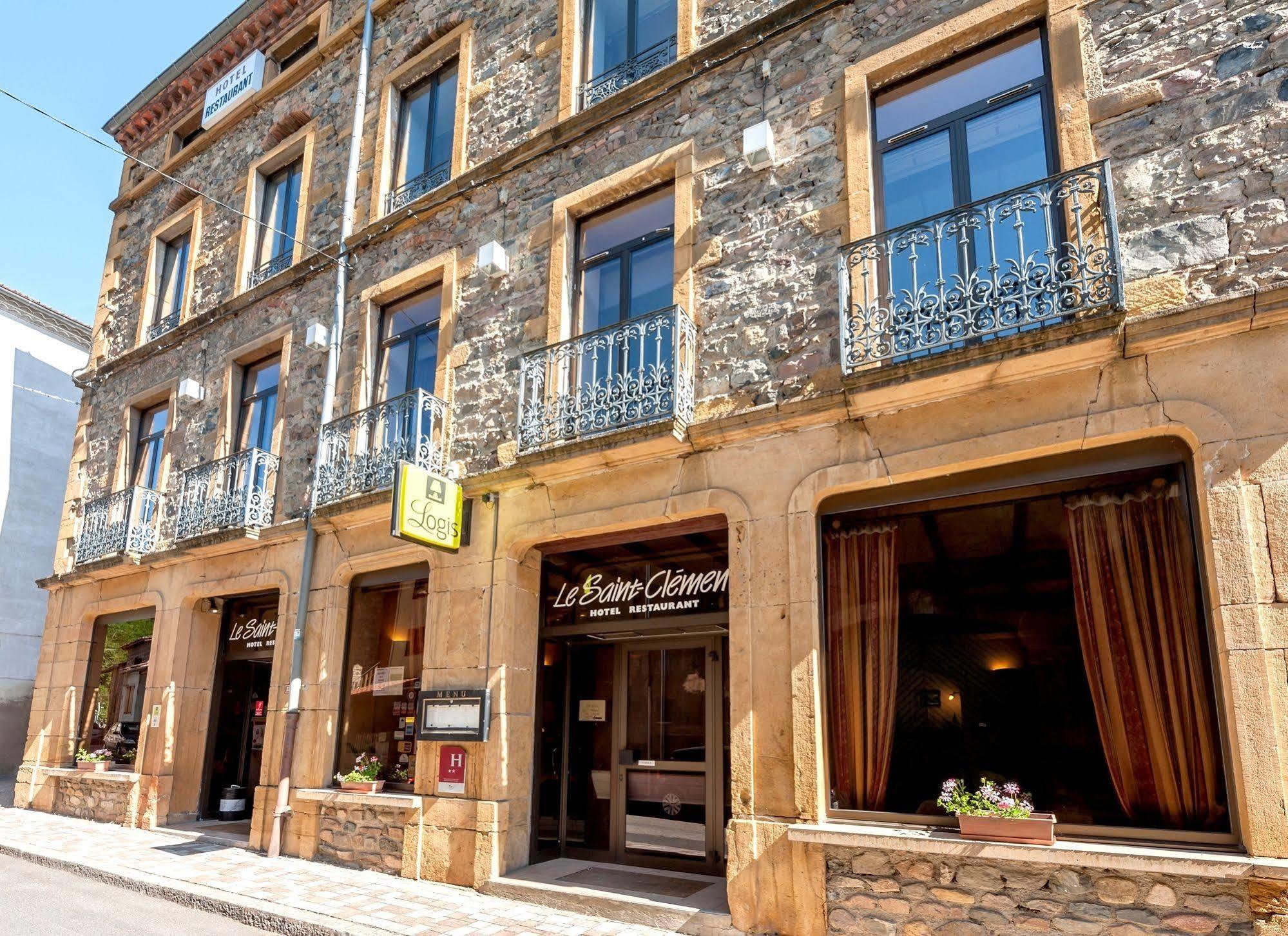 Hotel Restaurant Le Saint Clement Exterior foto