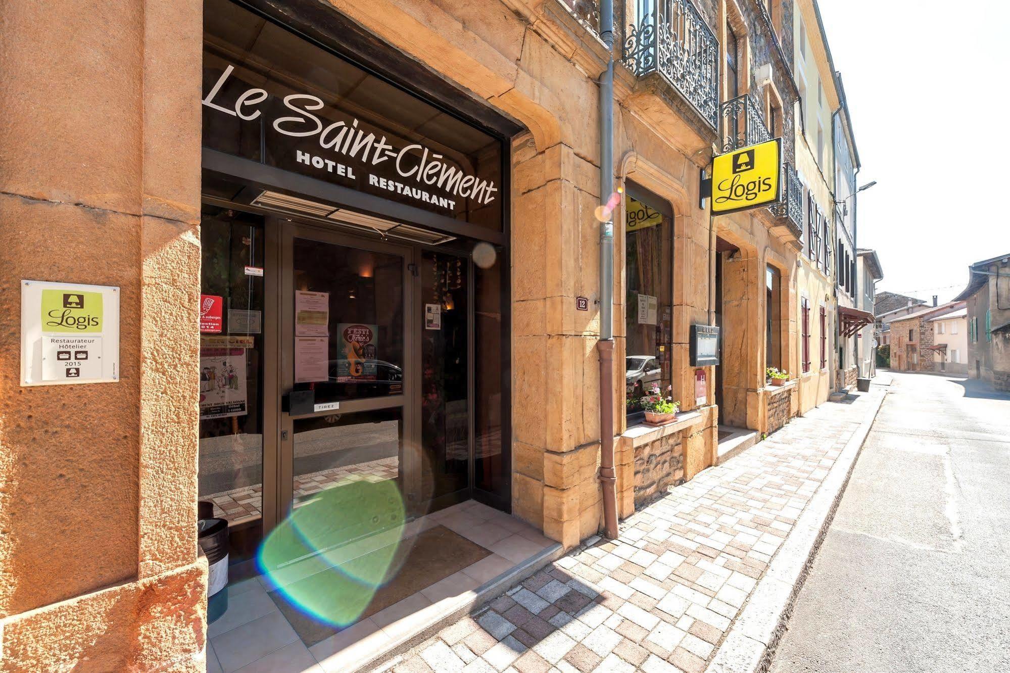 Hotel Restaurant Le Saint Clement Exterior foto